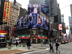 Digital Screens Billboards Times Square Nyc