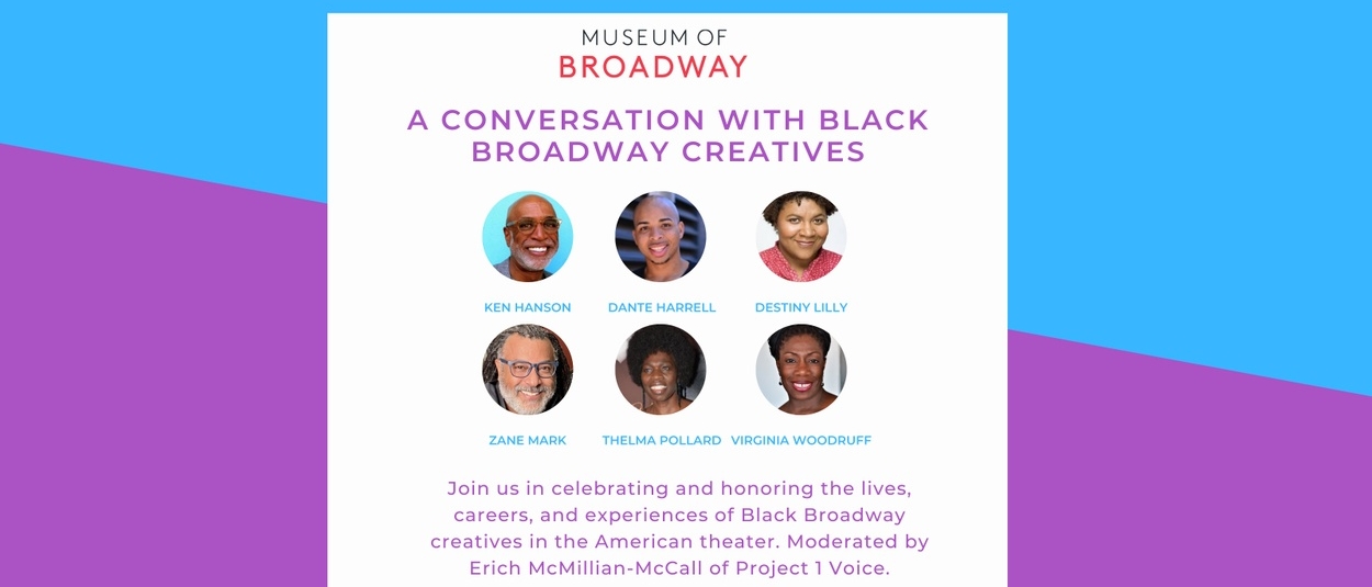 Museum of Broadway: A Conversation with Black Broadway Creatives 