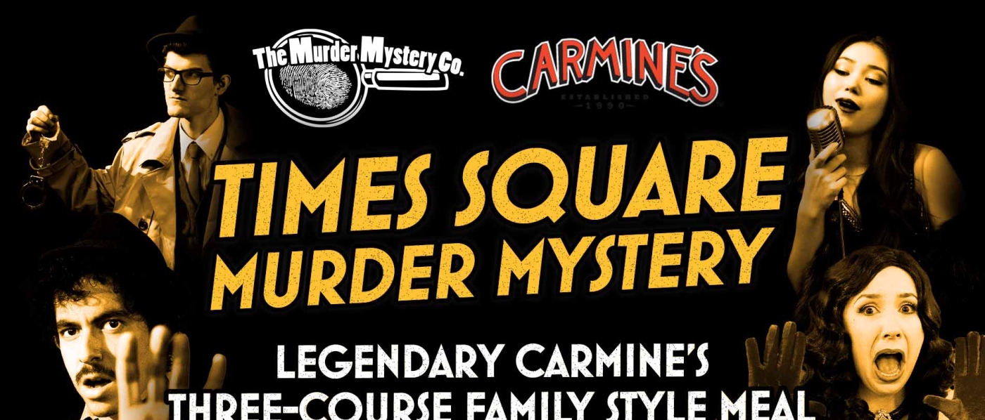 Promotional image for Speakeasy, Die Softly: Immersive Murder Mystery Dinner Theater at Carmine's