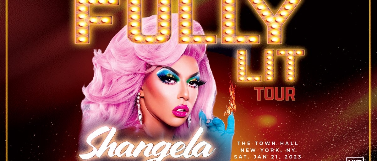 Shangela Fully Lit Tour Times Square NYC