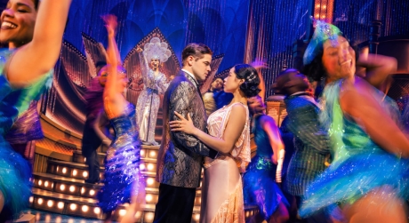 Jeremy Jordan and Eva Noblezada in The Great Gatsby on Broadway